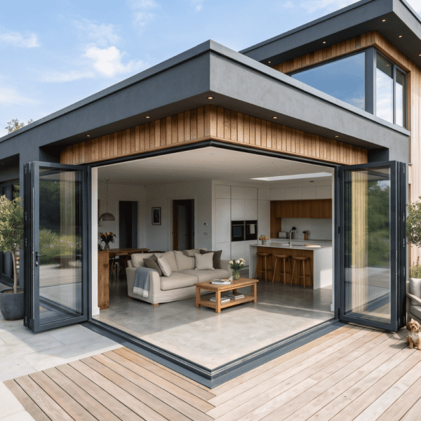 Aluminium Corner Bi-fold